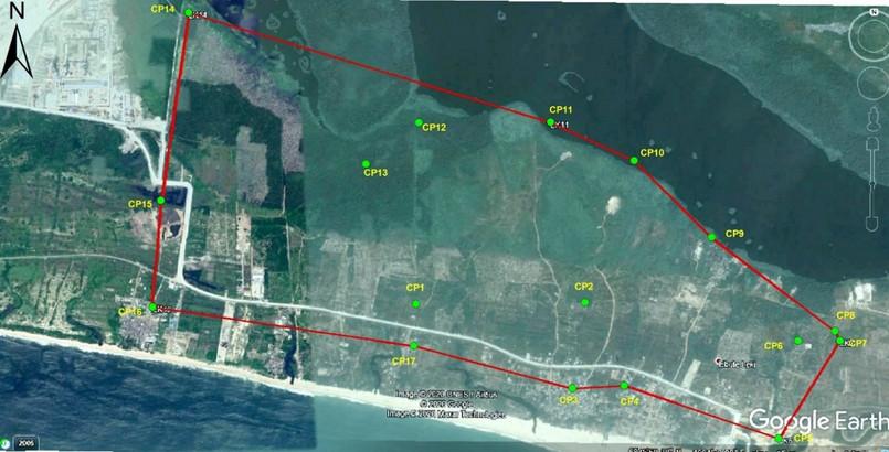 High Resolution Orthophoto of Lekki using UAVs